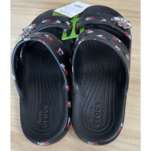 2021 DISNEY PARKS EXCLUSIVE MINNIE MOUSE CROCS SANDALS NWT M 9 W 11 - Picture 2 of 6